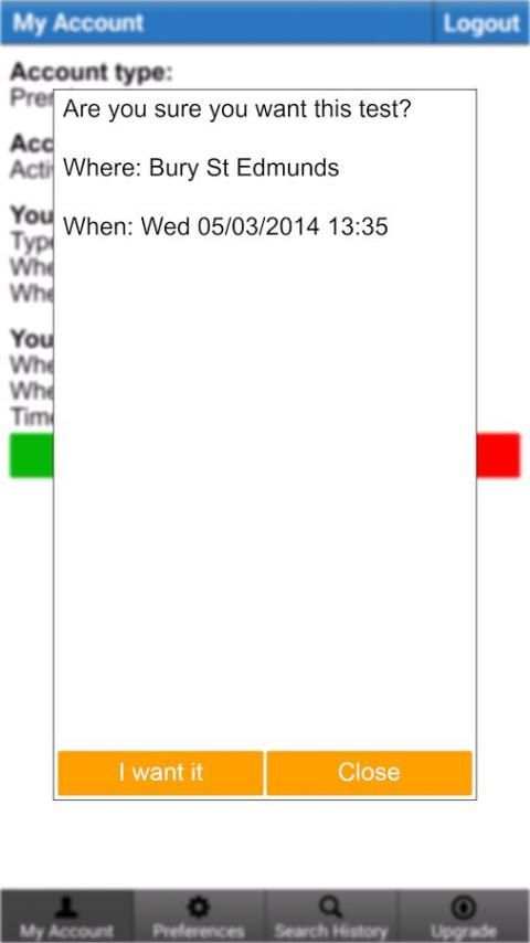 Driving Test Cancellation 4All screenshot 3