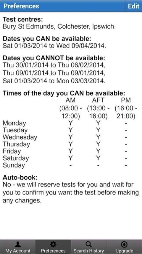Driving Test Cancellation 4All screenshot 5