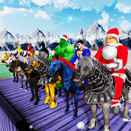 Superhero Horse Racing 3D icon