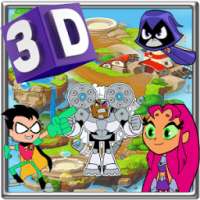 Os Jovens Titãns em ação Combine 3