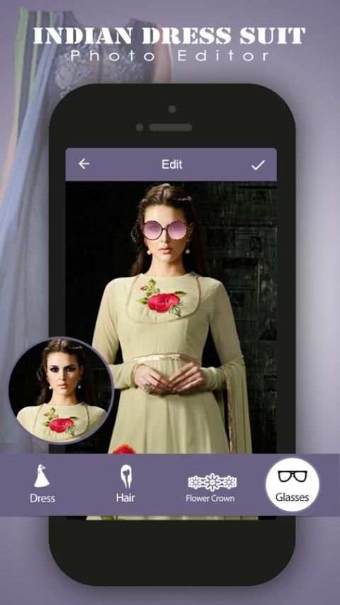 Indian Dress Photo Editor screenshot 1