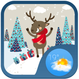 Christmas Weather Widget Theme иконка