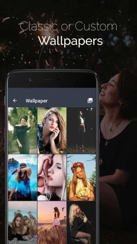 DIY GIRL PIP Photo I Lock Screen Phone X Locker screenshot 4