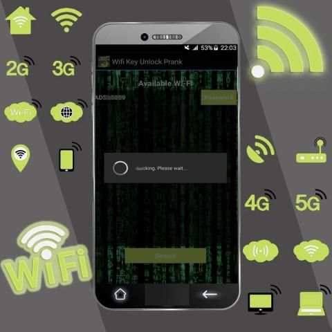 Wifi Key Unlock Prank screenshot 2