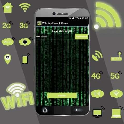 Wifi Key Unlock Prank screenshot 3