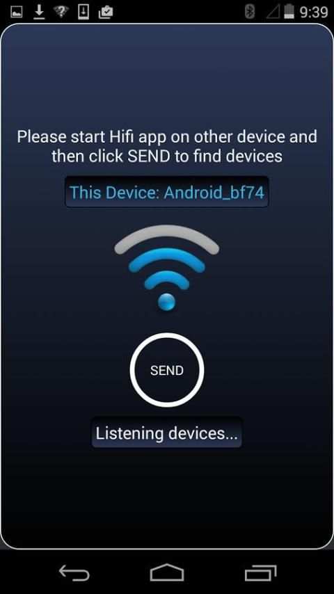 Hifi | WiFi Direct File Share 13 تصوير الشاشة