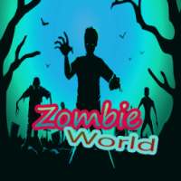 Zombie games adventure world logo