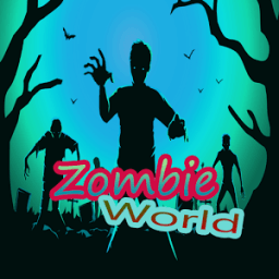 Zombie games adventure world أيقونة