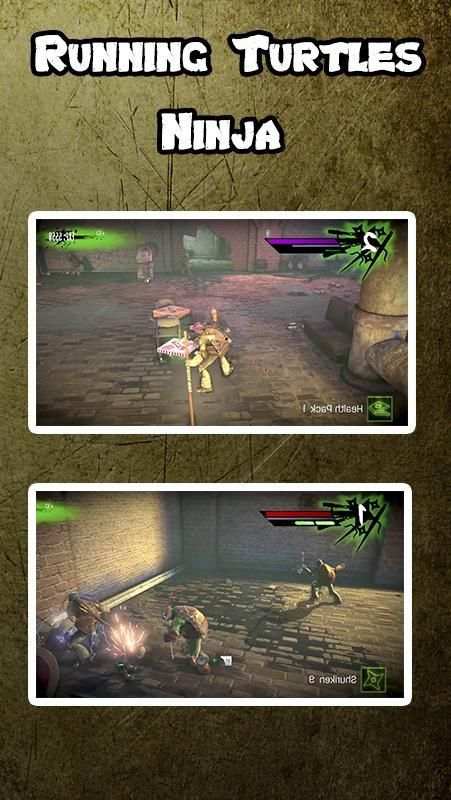 Running Turtles Ninja screenshot 3