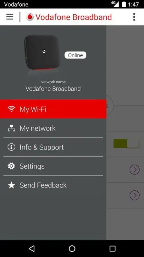 Vodafone Broadband screenshot 1