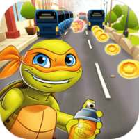 Turtles Subway Ninja logo