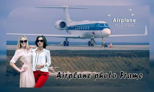 Airplane Photo Frame 1 تصوير الشاشة