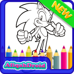 ikon Coloring Sonic Kids