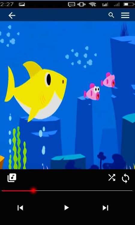 Video sogs baby shark screenshot 2