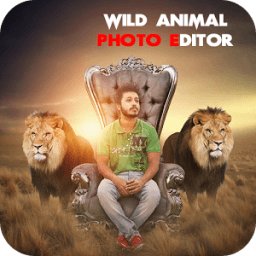 ikon Wild Animal Photo Editor : Frame, Sticker, Effect