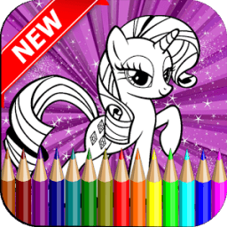 ikon Coloring Book For Little Pony