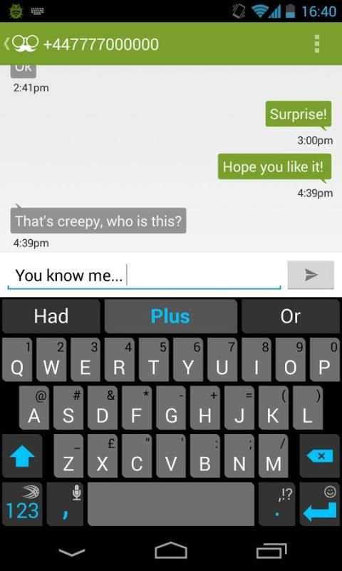 Anonymous Texting 2 تصوير الشاشة