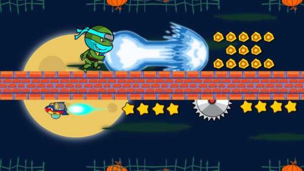 Ninja Run Turtles screenshot 3