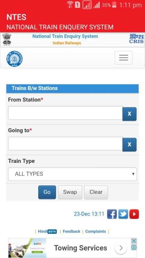 NTES-Easy Train Enquiry screenshot 3