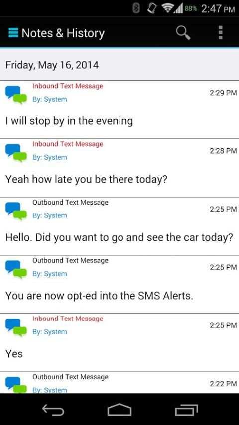 VinConnect 18 تصوير الشاشة