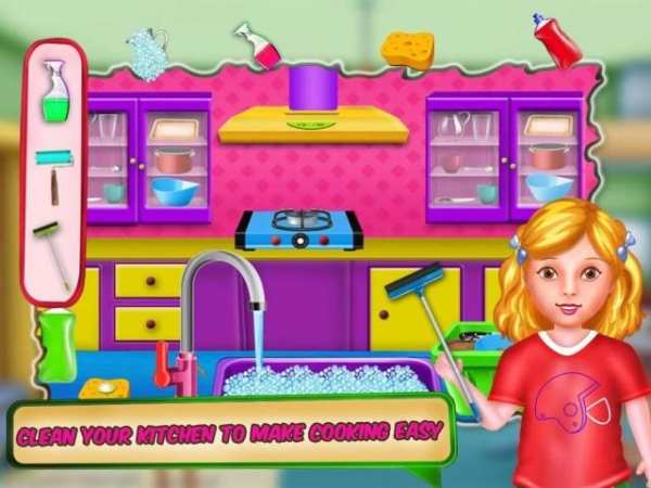 Kids House Cleaning Games screenshot 3