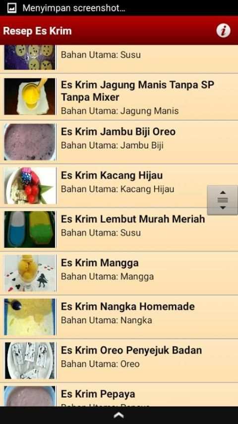 Resep Es Krim screenshot 6