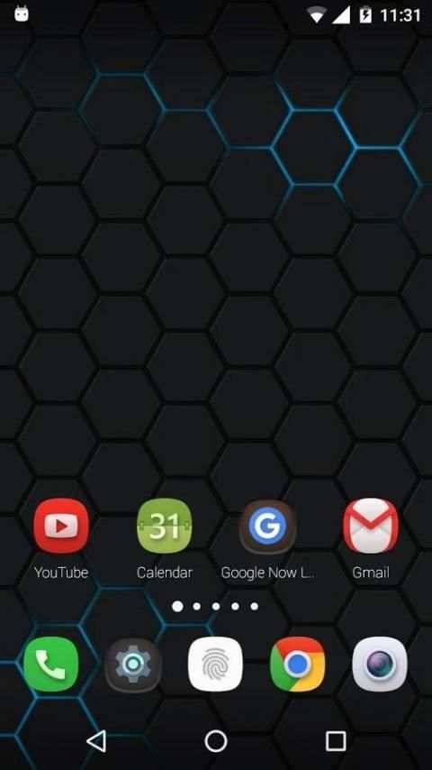 Launcher Theme for BlackBerry KEYone 4 تصوير الشاشة