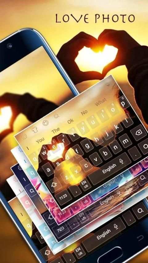 Love Photo keyboard Theme screenshot 3