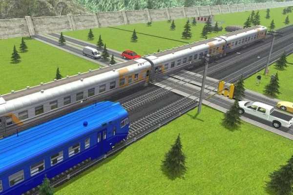 Train Driving Simulator 2017 : Train Racing New скриншот 4