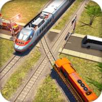 Train Driving Simulator 2017 : Train Racing New