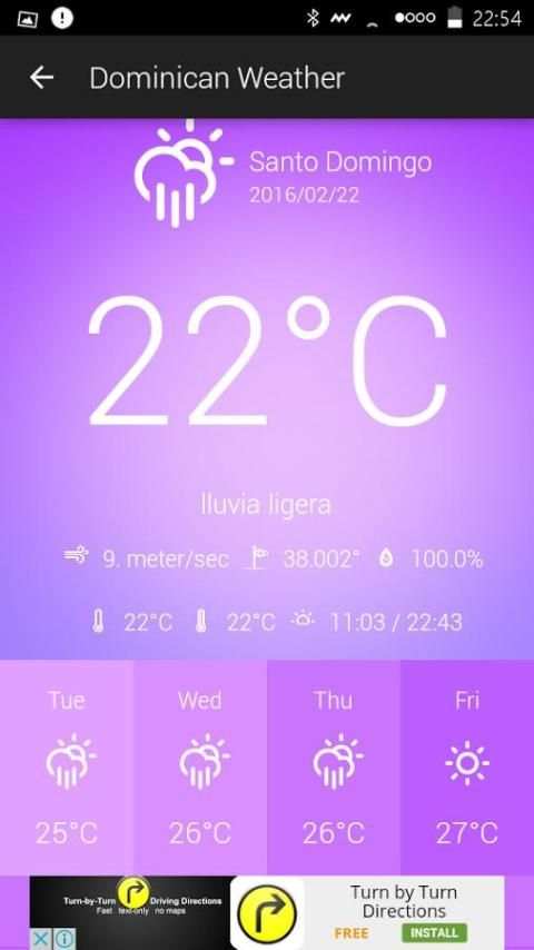 Dominican Weather screenshot 6