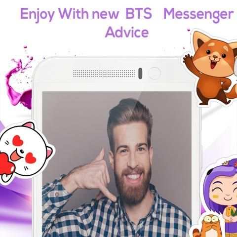 New free BTS messenger Advice screenshot 1
