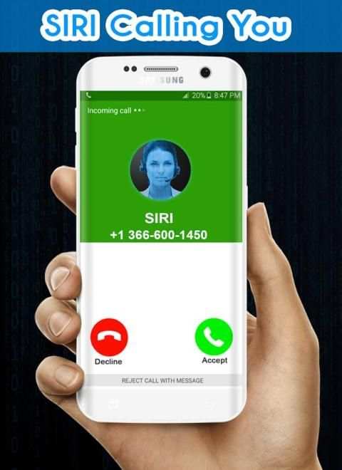 Calling Siri Assistant (OMG! She Answered) 5 تصوير الشاشة