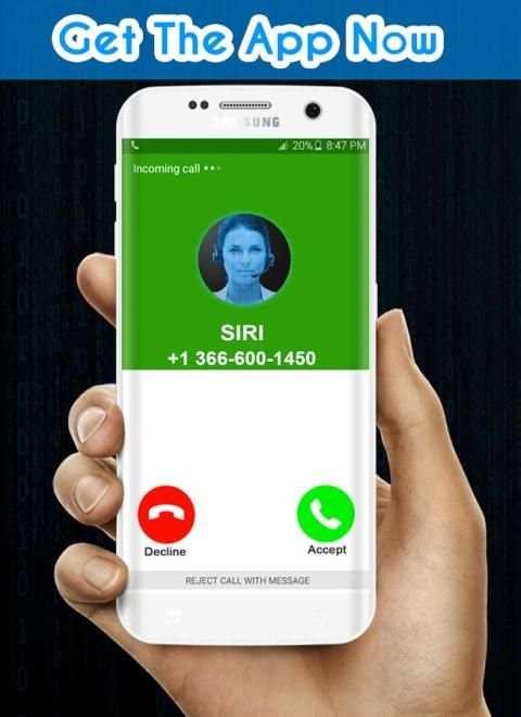 Calling Siri Assistant (OMG! She Answered) 1 تصوير الشاشة