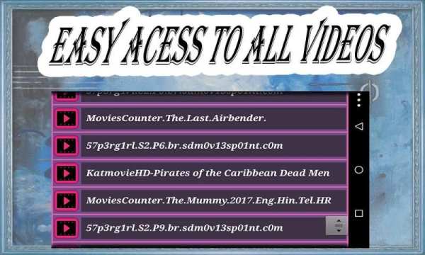 Avi Video Player screenshot 1