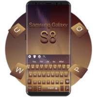 Клавиатура для Gold Galaxy S8 on 9Apps