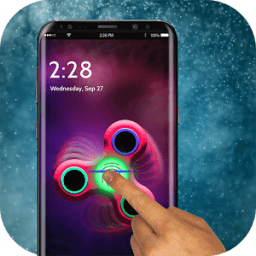 ikon Fidget Spinner 3D Lock Screen