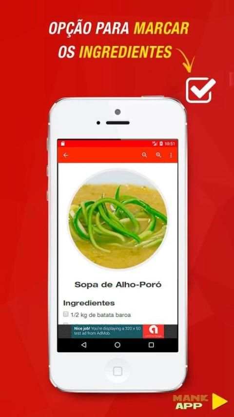 Receitas de Sopas screenshot 2