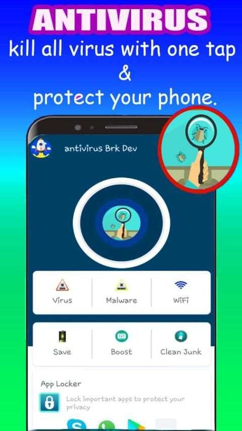 Power Cleaner Antivirus, AppLock & Clean, booster screenshot 6