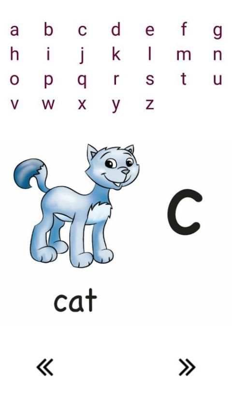 Learn English Alphabets and Numbers स्क्रीनशॉट 3