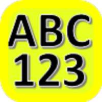 Learn English Alphabets and Numbers on 9Apps
