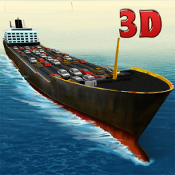 Cargo Ship Car Transporter 3D icon