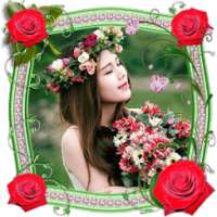 Flower Photo Frame 2018 - Rose Photo Frame 2018