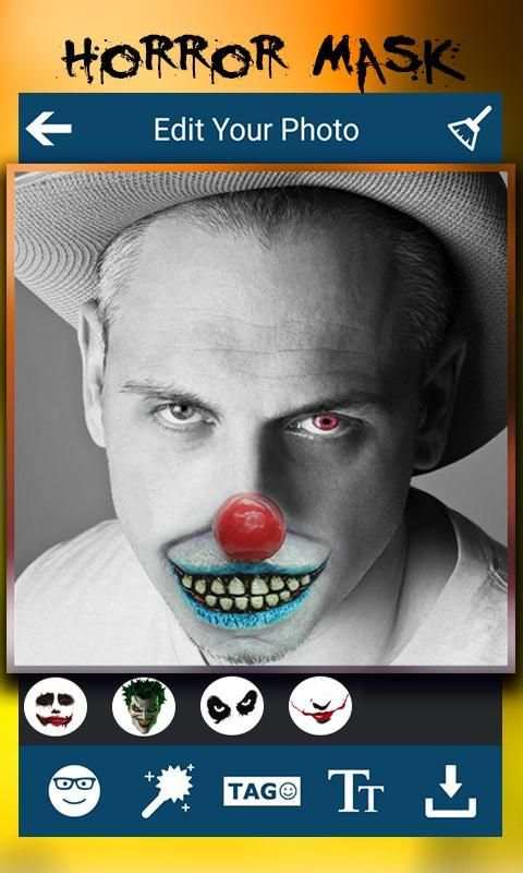 Joker Mask Photo Editor * screenshot 1