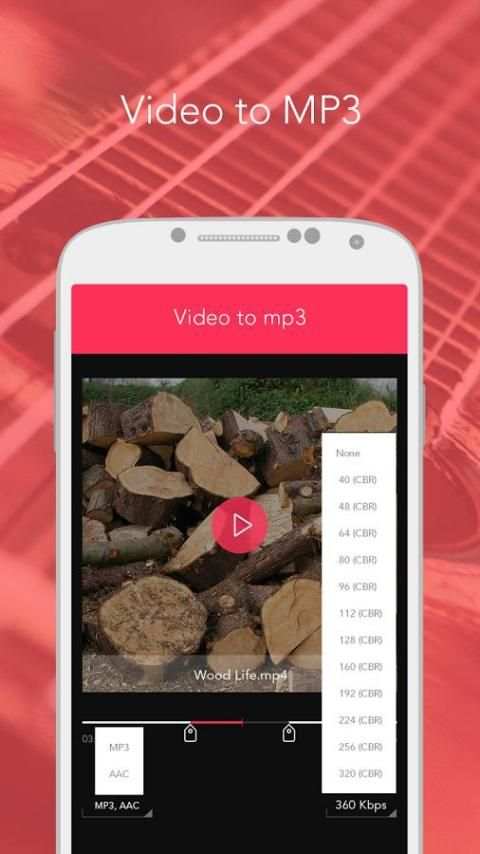 Video to mp3 скриншот 5