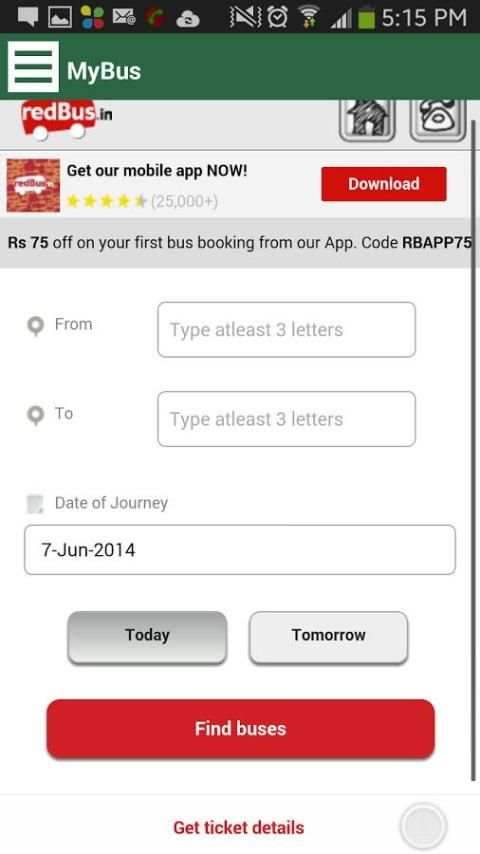 MyBus - All India Bus Booking स्क्रीनशॉट 6