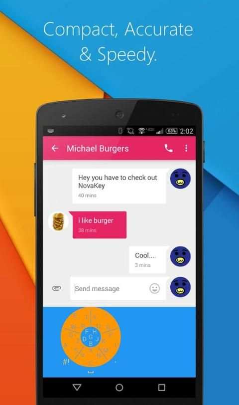 NovaKey - Keyboard (Beta) скриншот 1