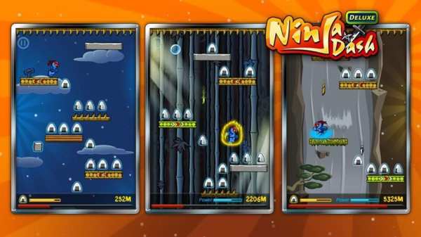 Ninja Dash -Deluxe screenshot 1