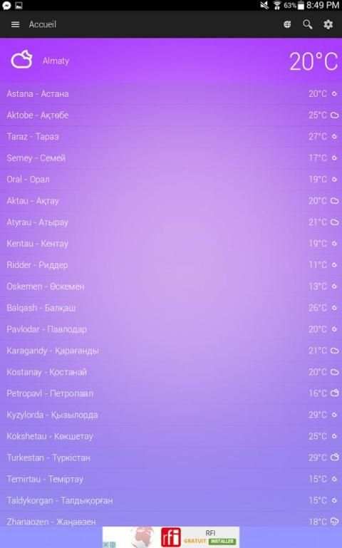 Kazakhstan Weather screenshot 3