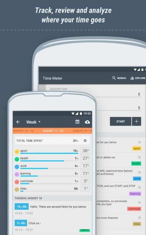 Time Meter Time Sheet screenshot 1